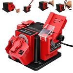 Electric Drill Bit Sharpener, 3-in-1 Universal Sharpening Station, Multifunction Electric Sharpening Machine for Drill Knife Chisel Scissor