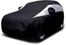 Titan Jet Black Poly 210T Car Cover