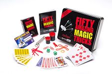 Marvin's Magic - Fifty Amazing Magic Tricks | Magic Tricks for Kids | Comes in Gift Set Tin | Includes Classic Card and Coin Tricks, Mind Reading, Levitation + More