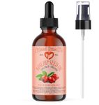 Rosehip Seed Oil, 120ml, Organic, Cold-Pressed, Packed with Antioxidants, Great for Skin Hydration, Hair Vitality. Natural Born Oils.