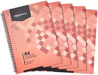 Amazon Basics Student Notebook Pad 160 Pages, A4, 70GSM, [5-Pack]