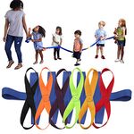 Lainrrew Walking Rope, Children Safety Walking Rope with 12 Colorful Handles Outdoor Safety Daycare Rope for Preschool Daycare Kindergarten School Kids Children (Blue)