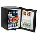 Frostbite Zero Degrees Mini Bar 35ltr - Counter Top Mini Fridge with Lockable Door, Suitable for Milk