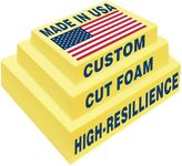 SINUOLIN Custom Upholstery Cut-to-Size Foam for Bench Cushions,Outdoor Indoor Furniture Sofa,Bay Window Chairs Seat Couch Replaceable Pads Breathable High-Resilience Thickened Foam for DIY Project