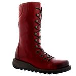 Fly London Women's STER768FLY Boots,Red (Red),5 UK