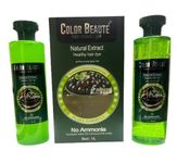 COLOR BEAUTE Healthy Hair Dye Color for Both Men, Women, Natural & Ammonia Free Color Dye (Black) 1000 ml