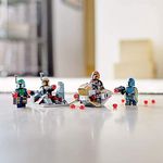 LEGO Star Wars TM 75267 Star Wars Mandalorian Battle Pack Set with 4 Minifigures, Speeder Bike and Mini-fort