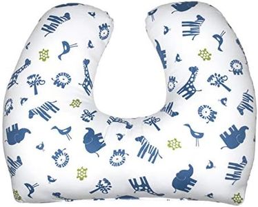 Jolly Jumper Baby Sitter Nursing Cushion - Blue/White Jungle