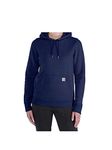 Carhartt Women's Clarksburg Pullover Sweatshirt, Navy, Large