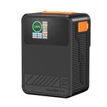 EACHSHOT ZGCINE V Mount Battery X99,99Wh 7000mAh 14.8V Mini V-Mount Battery,with D Tap/Dual USB C/BP/Dual DC Ports/IPS Screen,PD100W Fast Charging,for Camera,Camcorder,Phone,Monitor,Video Light