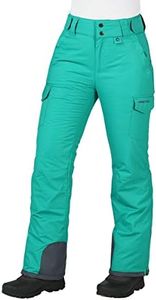 Arctix Women's Snow Sports Insulated Cargo Pants, Kingfisher, X-Small