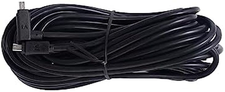 Miofive 10M Rear Cable for Dash Cam Dual, View Backup Camera Reverse Car Recorder Cable Extension Cord (8-pin 32.81ft)