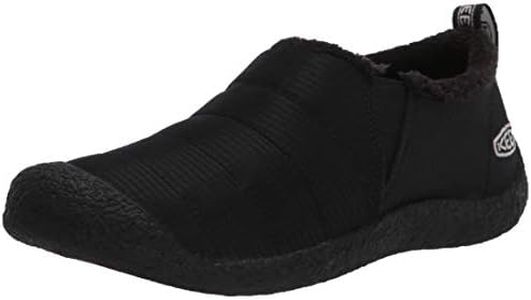 KEEN Women's Howser Slipper, Black/Black/Black, 8