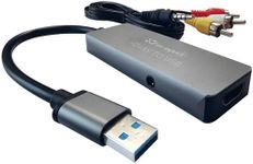 WinRaybot VHS to Digital Converter, Capture Card, Video Capture Card for Streaming, RCA to USB, Analog to Digital Include HDMI Capture Card and RCA Capture Card,Video Capture Device, Screen Recorder