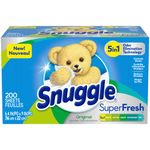 Snuggle Plus Super Fresh Fabric Softener Dryer Sheets - 200ct