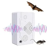 Ultrasonic Bat Repellent, Ultrasonic Pest Mouse Reject Repelling System, Pest Bat Repellent Ultrasonic for House Indoor Pest Bat Mouse Squirrel Removal Control Repellent, Keep Bat and Pest Flee Away
