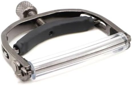 Paige Electric Guitar Capo, Black Nickel Finish