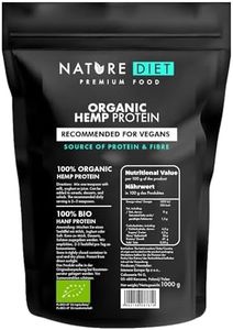 Nature Diet - Proteine ​​di canapa biologiche 1000g | Vegano | Proteine ​​in polvere | A base vegetale