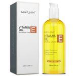 MAYJAM Vitamin E Oil 50,000 IU Organic, for Skin, Pure & Natural Vitamine oils for Scars Hair, Face, Nail, Scalp Bath and Body Oil, Tocopherol to Repair Damaged Skin, Moisturizing Dry Skin, 236ml