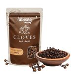 Fabeato Natural Premium Whole Cloves (Laung) For Indian Cooking 200Gm| Whole Spices | Fresh & Pure Whole Cloves (Laung)| Aromatic & Flavourful | Lavangam