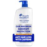 Head & Shoulders Anti-Dandruff Shampoo Pro-Expert 7 Hair Fall Defense with Caffeine 800ml Pump. Fights 7 Scalp Issues for Complete Scalp Protection. Clinically Proven to Improve Hair Retention