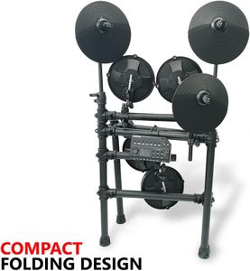 Carlsbro Electronic Drum Kit – CSD25M, Mesh Pads, Compact Design