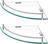 KES Glass Corner Shelf for Bathroom