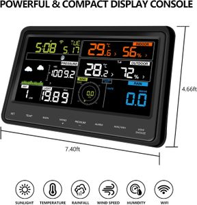 Ecowitt WS2910 Weather Station – Wireless Indoor Outdoor Sensor