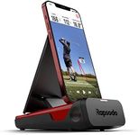 Rapsodo Mobile Launch Monitor for Golf Indoor and Outdoor Use with GPS Satellite View and Professional Level Accuracy, iPhone & iPad Only, Black / Red