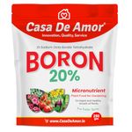 Casa De Amor Boron 20% Micronutrient Powder For Healthy Growth Of Vegetable Plants And Gardening (250 Gm)