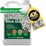 Mulch Rock Glue for Landscaping, Makes 219oz Concentrated Landscape Gravel Binder - Lasts Up to 2 Years, Strong Stone Glue for Outside Rocks, Easily Holds Rubber, Pine Straw, Pebble, Pea Gravel, Bark