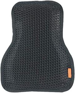 SaferCCTV Motorcycle Seat Cushion Air Cooling 3D Mesh Motorcycle Seat Pad,Butt Protector Pads,Motorcycle Cool Seat Cover,Breathable Motorcycle Seat Cover,Size S