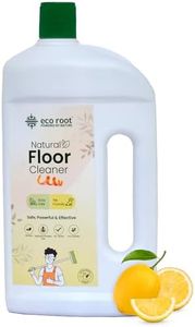 ECOROOT Natural Floor Cleaner LIquid, Citrus Disinfectant Surface like Concrete, Wood, Lamination, Kills Germs, Biodegradable Herbal Tile Cleaner Liquid, Non-Toxic, Kids & Pet Safe 1 litre