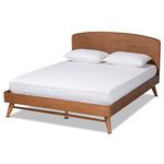 Baxton Studio 184-11045-AMZ Beds (Platform), Walnut Brown