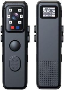 dahocamgo 1080P Body Camera with Audio and Video, Mini Body Cameras with Infrared Night Vision, Police Body Cam Pocket Camcorder for Riding,Meeting,Indoor,Outdoor(Included 32g SD Card)