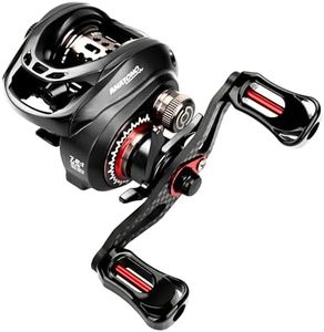 ANATONO Sphinx BFS Baitcasting Reel – 6.06OZ– 6 Stainless Steel Ball Bearings– 7.2:1 Gear Ratio Fishing Reels,Lightweight Bait Finesse System Freshwater Saltwater Casting Reel (Left)