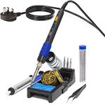 YIHUA 928D-III Portable Digital Soldering Iron Kit with Temperature Stabilization Function and LED Display for Soldering & Desoldering(UK Plug)