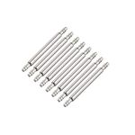 uxcell Spring Bar Pins - 16mm x 1.5mm x 0.8mm Double Fringe Stainless Steel Watch Band Pins Replacement Watch Lug Link Pins 8Pcs