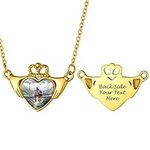 PROSTEEL Custom Photo Heart Picture Locket Necklace