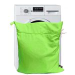 Harrison Howard Pet Washing Bag Dog Cat Horse Hair Laundry Bag for Rug Sheet Boots Pets Laundry Helper Jumbo 48L 78cm x 70cm Neon Green