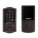 Kwikset 992700-009 SmartCode Keyless Electronic Touchpad Deadbolt, Auto Door Lock, SmartKey Re-Key Security, Venetian Bronze