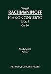 Piano Concerto No.3, Op.30: Study score