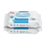 Adore Baby Water Wipes - 99.9% Paani Wipes for Baby, PH Balanced, Unscented & Skin Friendly With Sensitive Skin - 72 Count, Water Wipes, Pack Of 2