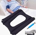 Inflatable Cushion, Elderly Nursing Anti-Bedsore Seat Pad for Bedridden Disabled for Pain Relif, Fit for Toilet Chair &Wheelchair, Breathable & Comfort