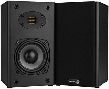 Dayton Audio B452-AIR 4-1/2" 2-Way Bookshelf Speaker Pair with AMT Tweeter