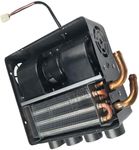 12V Universal Auto Underdash Compact Heater Kit 12x Copper Tube+Speed Switch Set (12V)