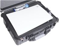 Case Club Pre-Cut Waterproof Hard Case - Fits PlayStation 5 (PS5), Two Controllers, Games, Stand, & Cords - Impact Resistant - Lockable - Laser Cut Foam - Lifetime Warranty (PS5) - (Upgraded Gen-2)