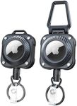 LIUGX 2 Pack Airtag Retractable Key