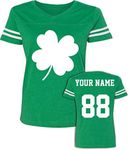 Custom Jerseys St Patrick's Day T Shirts - Saint Pattys Jersey Tee & Irish Outfits