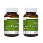 ZEROHARM Holo Liver Detox tablets | Liver cleanse & detox supplements for men & women | Liver, gallbladder support | Fights fatty liver | Milk Thistle, Dandelion & Turmeric extract (120 Tablets)